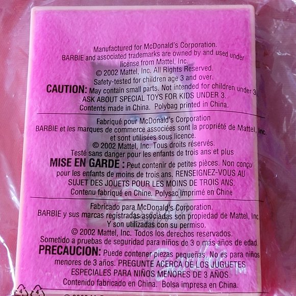 2002 BARBIE PICTURE FRAME, MINT IN THE PACKAGE!!! - Picture 4 of 4